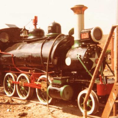 Locomotiva 120 Ribeirao Vermelho Mg 3