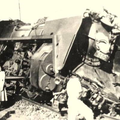 Locomotiva 550 Acidente 1