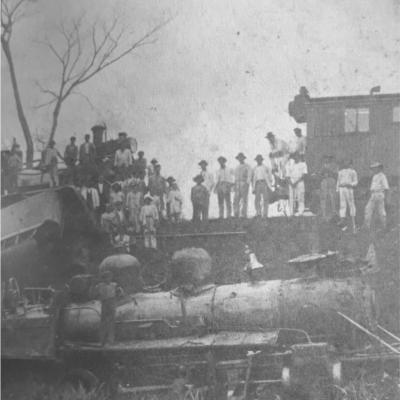 Locomotiva Acidente 1920