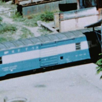 Vagao Na Estacao De Ribeirao Vermelho 1978