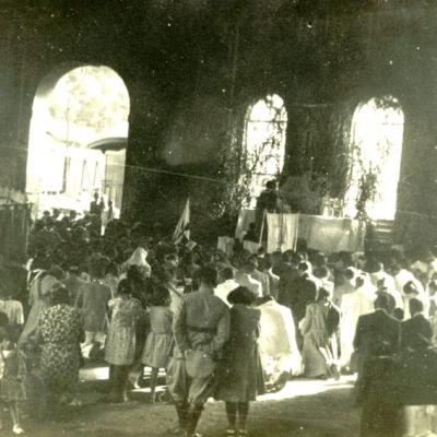 Missa Campal Dentro Da Rotunda De Rv 1951