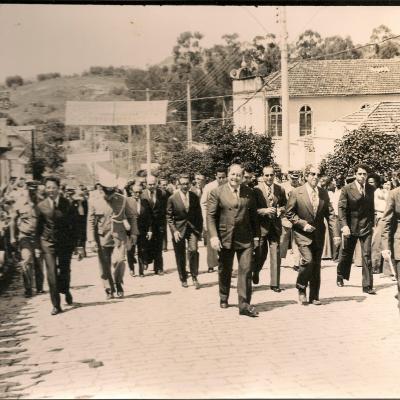 Visita Do Governador Aureliano Chaves. 18 De Setembro De 1976